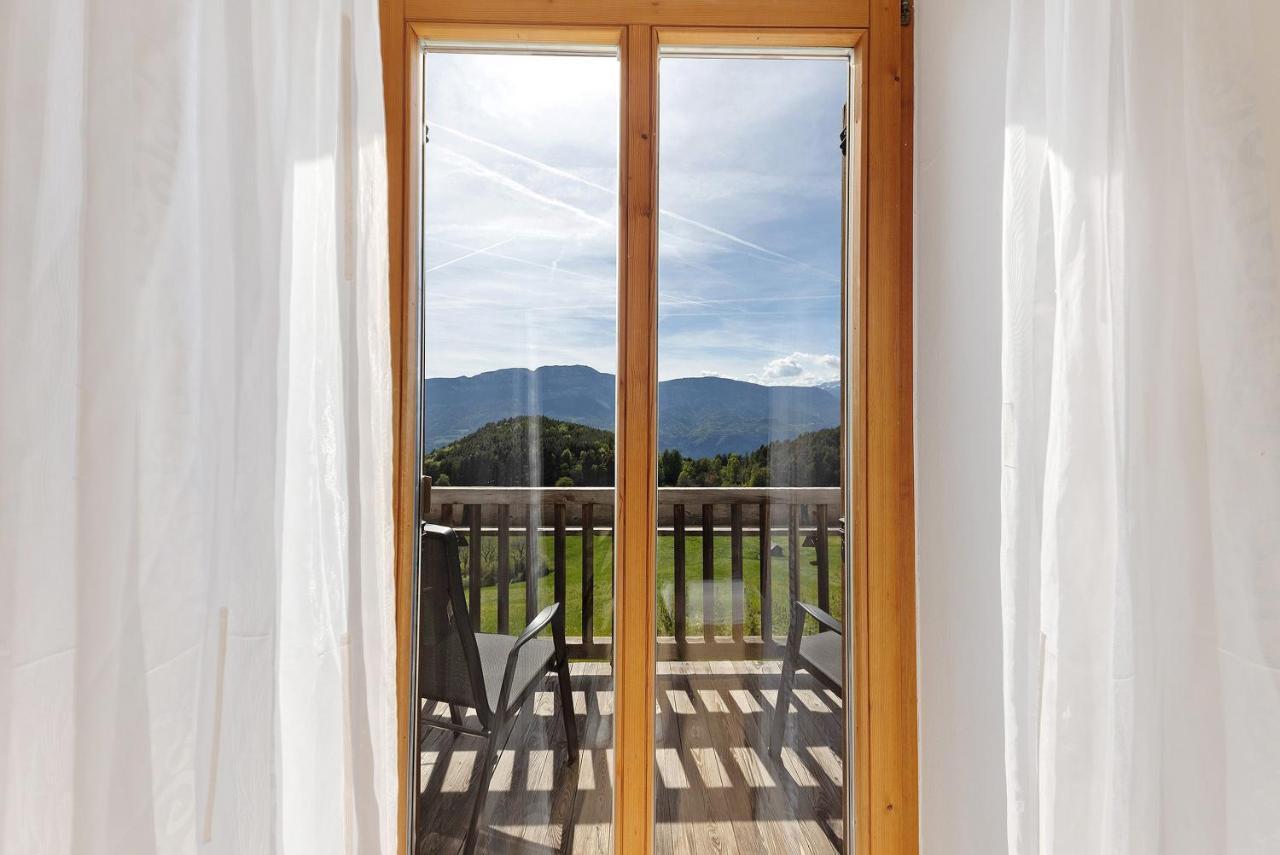Moar Im Rumsein - Apt Etschblick San Genesio Atesino Extérieur photo