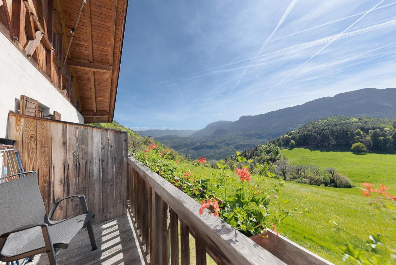 Moar Im Rumsein - Apt Etschblick San Genesio Atesino Extérieur photo