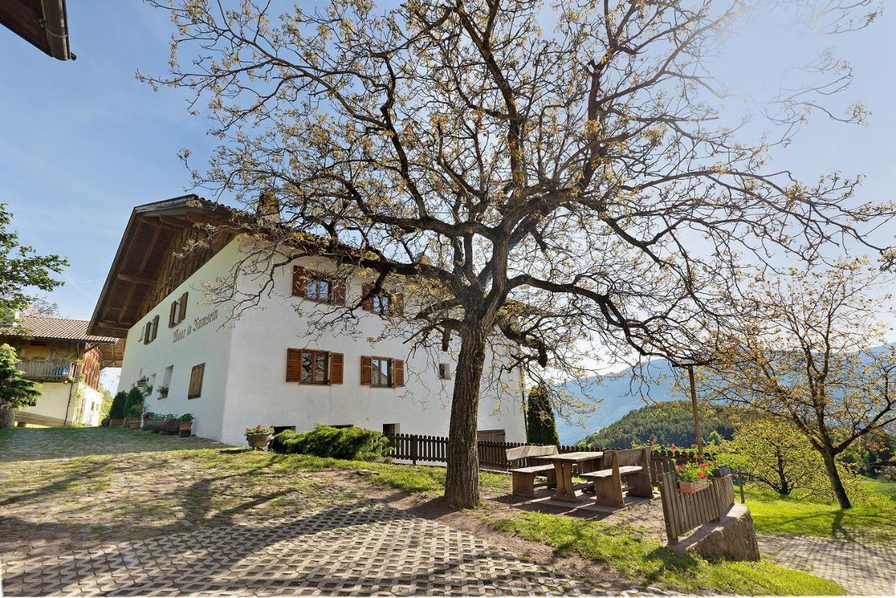 Moar Im Rumsein - Apt Etschblick San Genesio Atesino Extérieur photo