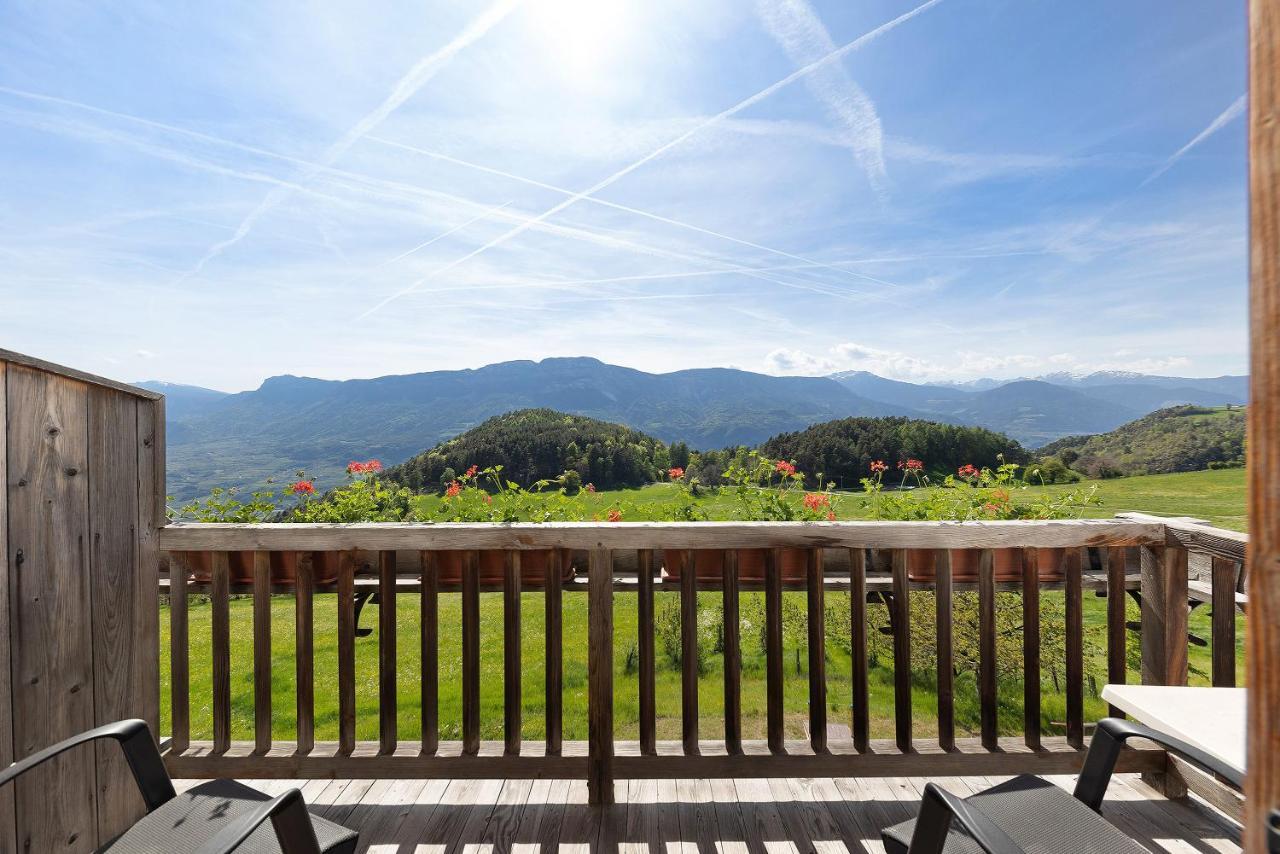 Moar Im Rumsein - Apt Etschblick San Genesio Atesino Extérieur photo